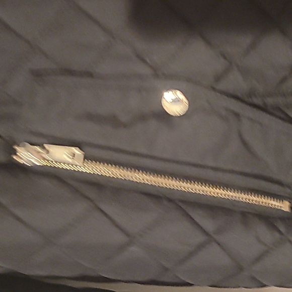 NWOT Tommy Hilfiger Quilted Black Coat Size XL - Picture 3 of 6